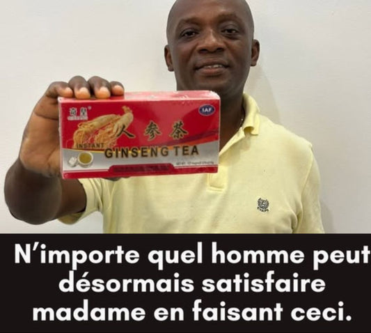 PACK DE 12 THE DE GINGEMBRE Puissance & Endurance (MODEL ORIGINAL)